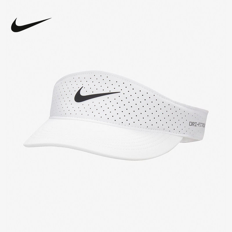 NIKE耐克空顶帽男帽女帽25夏季新款运动速干户外遮阳帽FB6443-100图片