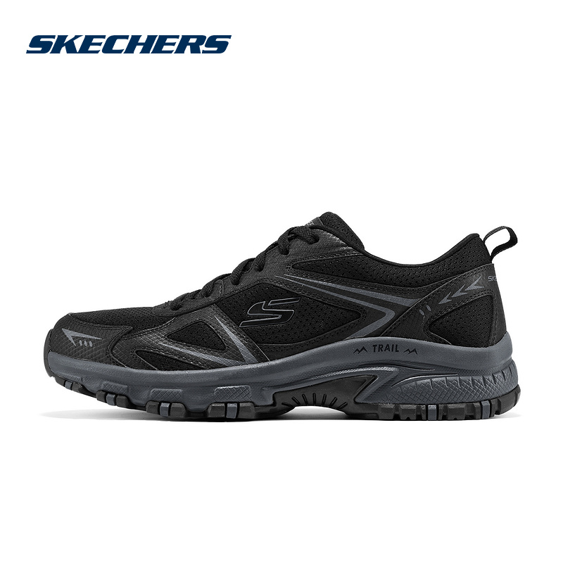 Skechers斯凯奇男子舒适透气柔软耐穿缓震休闲运动鞋237807/BKCC