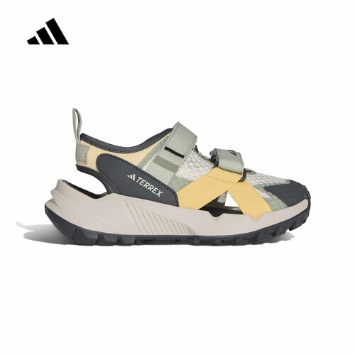 adidas阿迪达斯HYDROTERRA AT 户外魔术贴凉鞋夏男小童 KJ1883
