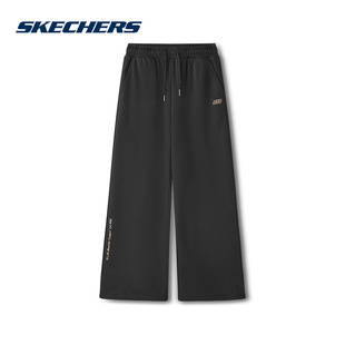 0018 L125W111 Skechers斯凯奇女子卫裤 百搭运动休闲柔软针织长裤