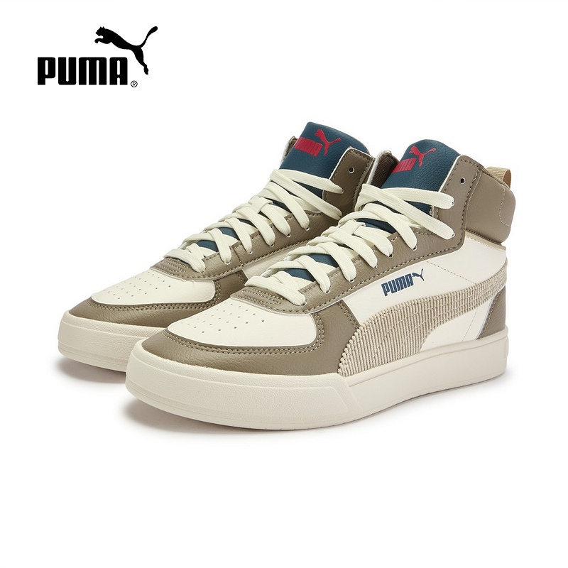 PUMA彪马男鞋秋季新款女鞋CAVEN复古中帮休闲运动鞋板鞋407869-02