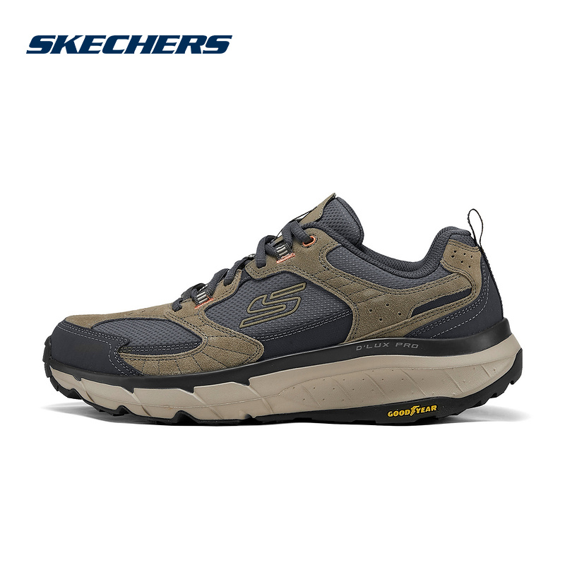 Skechers斯凯奇2025春季男鞋户外透气耐磨运动休闲鞋 237755-TPMT