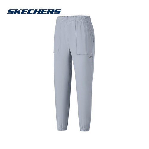 Skechers斯凯奇2025夏季女士速干透气凉感梭织长裤P225W036-03KR