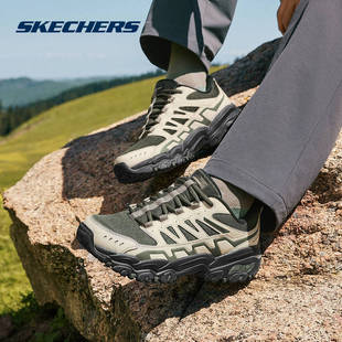 Skechers斯凯奇男士26春户外休闲时尚舒适透气运动鞋 237763