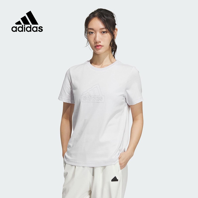 阿迪达斯半袖女夏新款宽