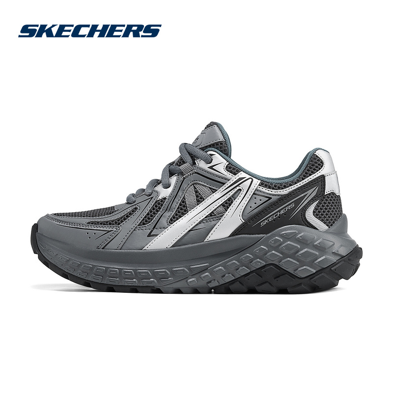 SKECHERS斯凯奇夏季女子网面透气厚底缓震休闲运动鞋 150680-CCGY