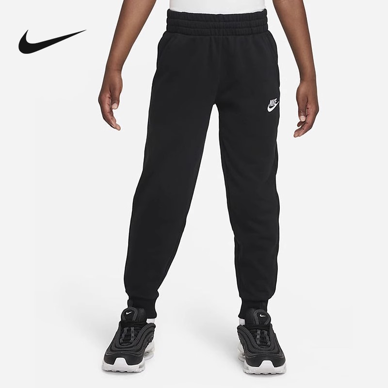 NIKE耐克2025春季款男女大小童运动裤针织休闲卫裤长裤FD3019-010