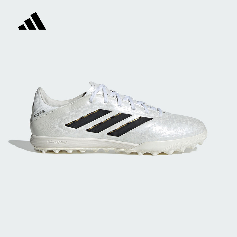 adidas阿迪达斯秋中性COPA PURE3中端TF碎钉人草训练足球鞋JR1725