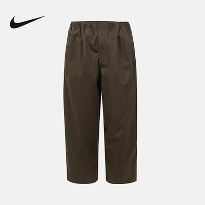 NIKE耐克男子阔腿长裤2026春新款Life标休闲梭织长裤 II0520-212