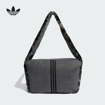 adidas阿迪达斯三叶草男女SHOPPER运动休闲斜背包单肩包JY2626