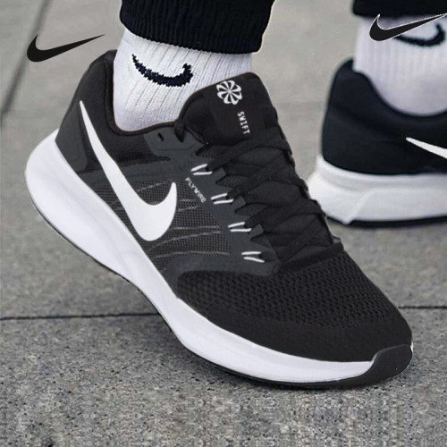 Nike耐克RUN SWIFT 3男公路跑步鞋网面透气缓震运动鞋DR2695-002 - 封面