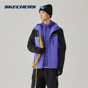 P425M137 2025冬男冲锋衣 00RM 斯凯奇 SKECHERS