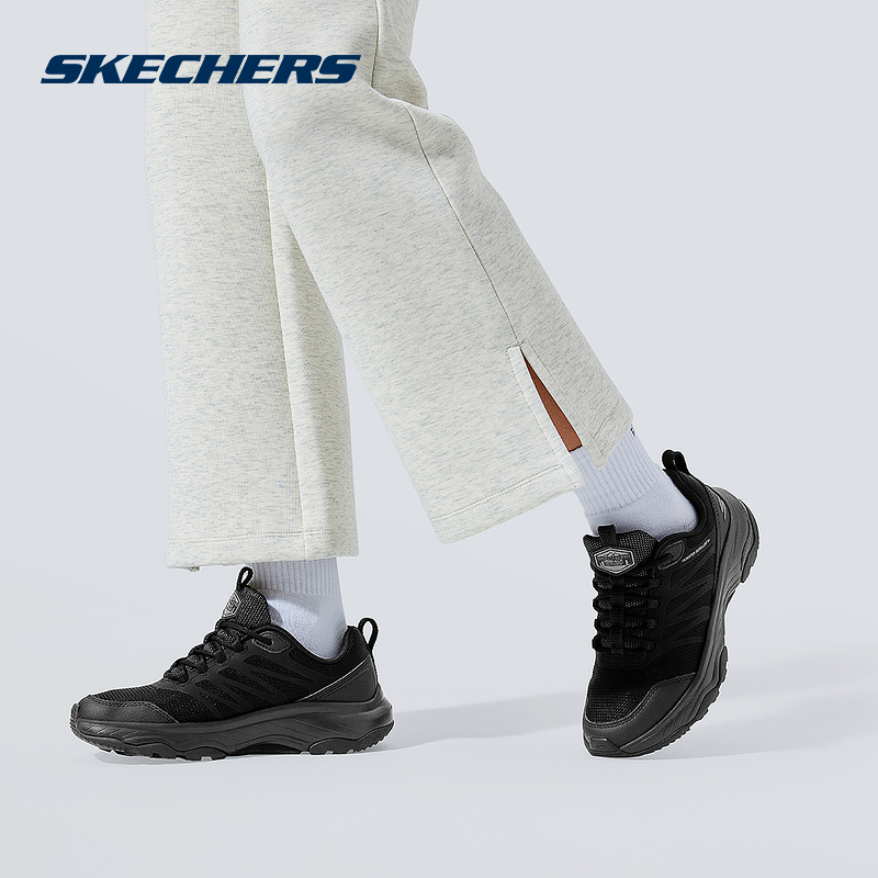 Skechers斯凯奇秋冬运动休闲鞋女轻便缓震舒适健步鞋 124449/BBK