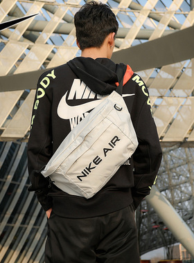 Nike耐克男包2021秋季新款运动休闲斜挎包学生单肩包潮DC7354-025