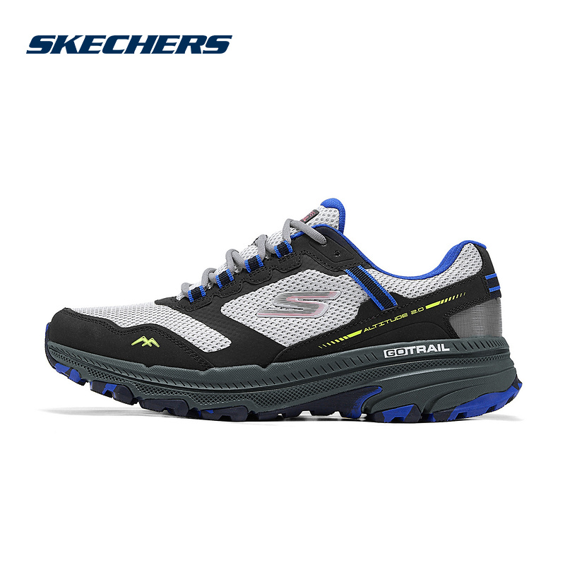 Skechers斯凯奇男鞋2025春新款运动休闲缓震健步鞋 220754C/GYMT