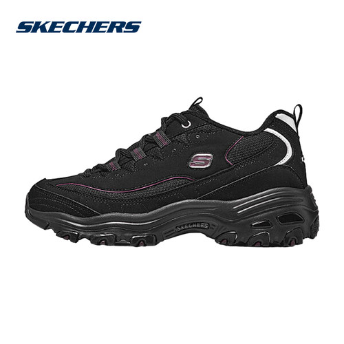 Skechers斯凯奇STAMINA系列时尚加绒保暖熊猫鞋运动鞋896268/BKPR
