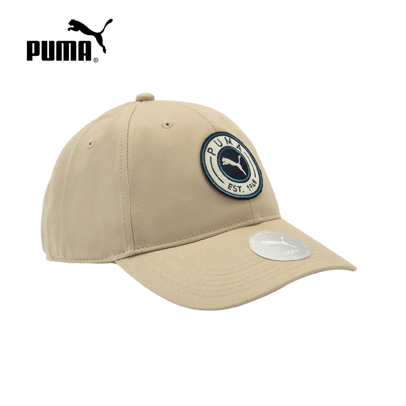 PUMA彪马休闲鸭舌帽运动帽秋季经典复古遮阳刺绣棒球帽026723-01