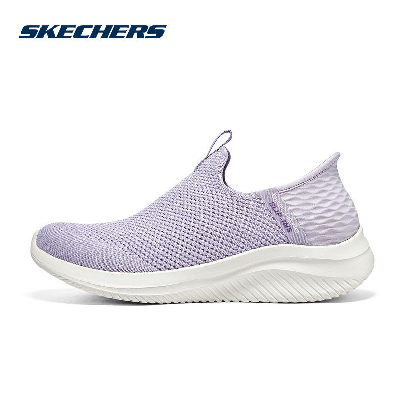 SKECHERS斯凯奇夏季女子一脚蹬闪穿轻便舒适健步休闲鞋896234-LAV