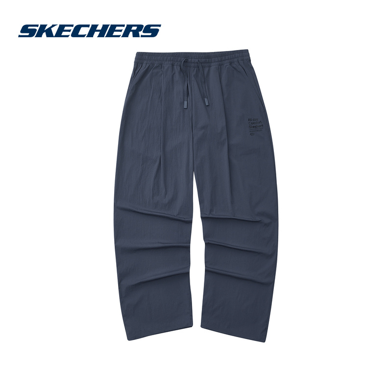 SKECHERS2024夏男梭织长裤 L224M069-026R