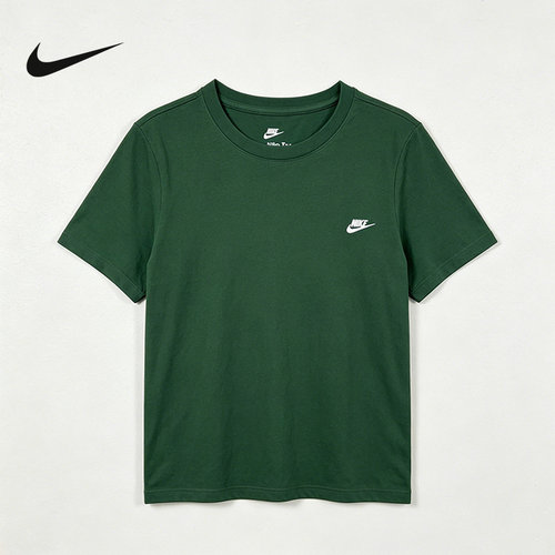 Nike耐克短袖男女同款经典夏运动棉质短袖T恤舒适透气 AR4999-323