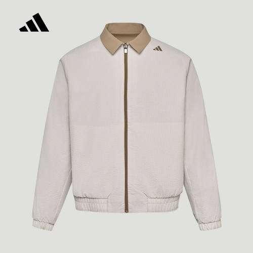 adidas阿迪达斯武宗系列双面穿外套男泡泡纱梭织教练夹克 KY7752