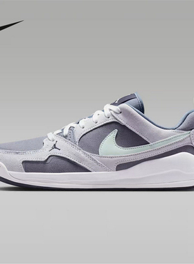耐克男鞋灰紫色Jordan CMFT运动鞋低帮复古休闲板鞋HJ6777-003
