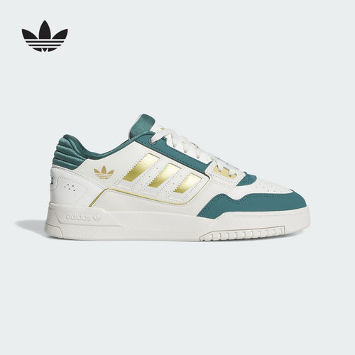 adidas阿迪达斯三叶草板鞋2025冬中性DROP STEP休闲运动鞋 JS3252