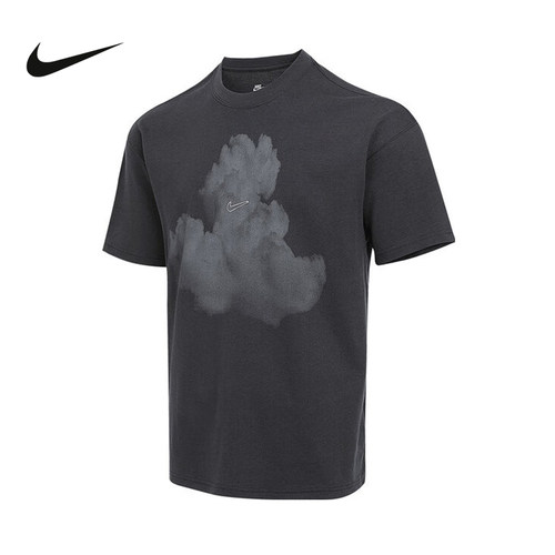 Nike耐克短袖男2025夏季宽松复古透气休闲运动T恤上衣HJ0779-060