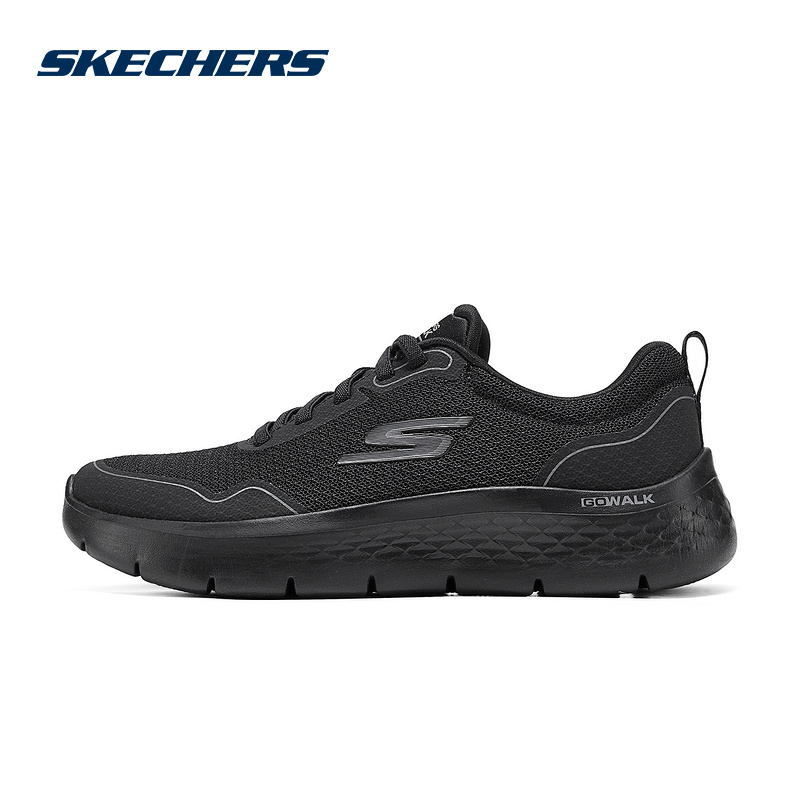 Skechers斯凯奇夏季女百搭透气轻便舒适休闲运动跑步鞋124977/BBK