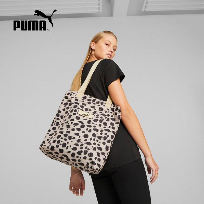 Puma彪马女士2023年夏季新款时尚豹纹运动手提单肩包0794