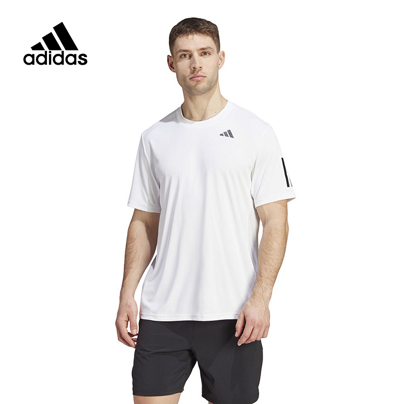 adidas阿迪达斯男装夏季新款速干网球运动圆领短袖T恤IS2297