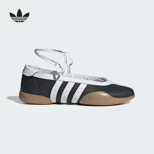 adidas阿迪达斯三叶草女生TAEKWONDO复古芭蕾风薄底运动鞋JR7031