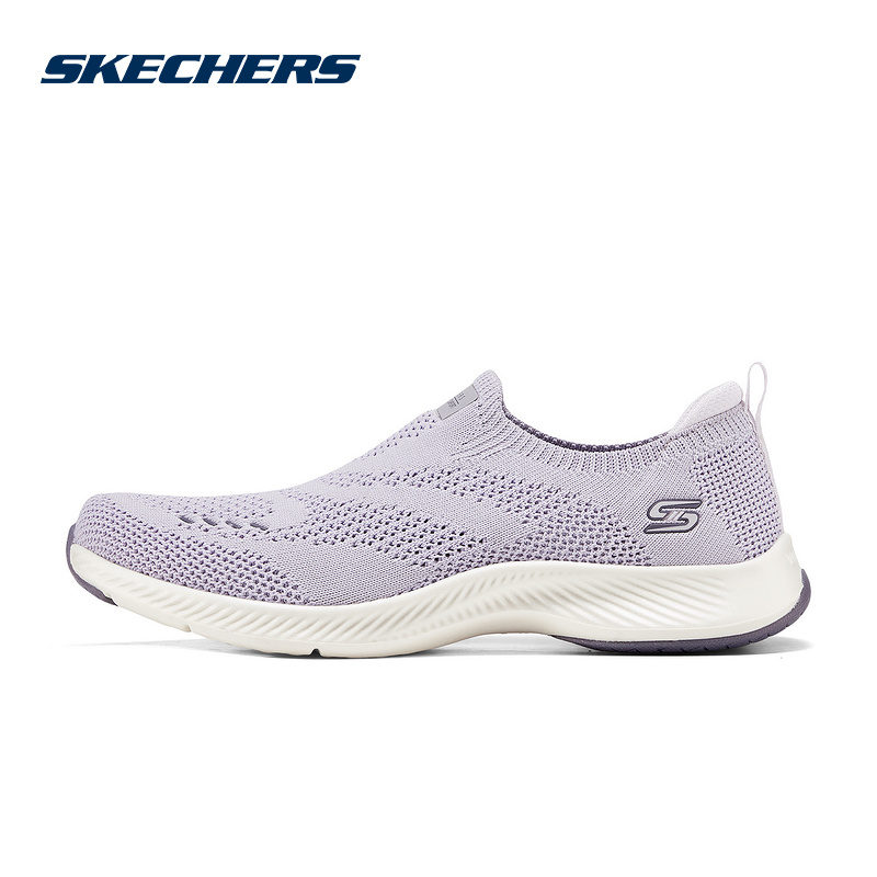 Skechers斯凯奇女一脚蹬健步鞋轻便透气运动休闲跑鞋 104637/LAV
