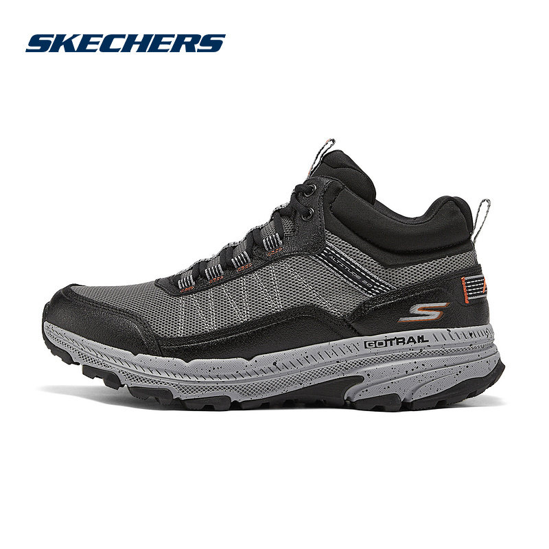 SKECHERS斯凯奇2024冬男中帮缓震透气休闲运动鞋 220758C-CCOR