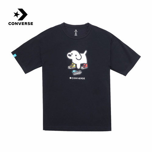 Converse匡威2026夏男女同款时尚圆领运动休闲短袖T恤 UCK177-023