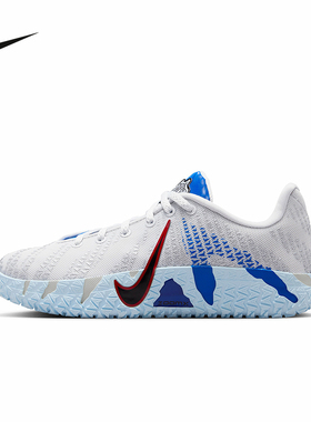 Nike耐克男女大童款运动鞋JA 3 SE实战篮球鞋低帮蓝色IQ0839-001