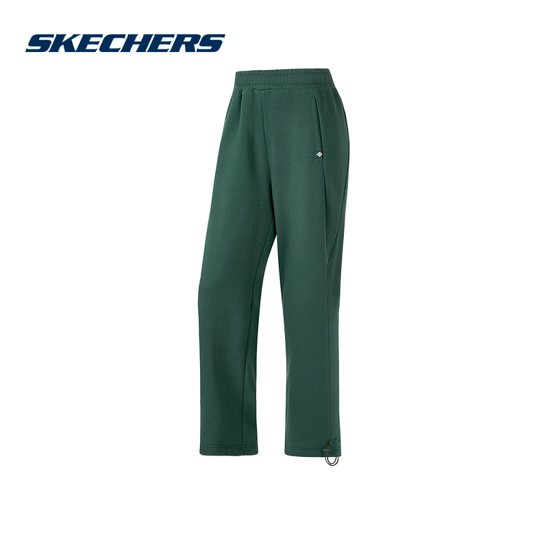 SKECHERS(斯凯奇)2024冬女针织长裤 P424W200-0546