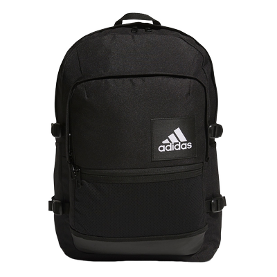 adidas阿迪达斯学生书包侧边束带电脑包黑色男女双肩背包 IT2061