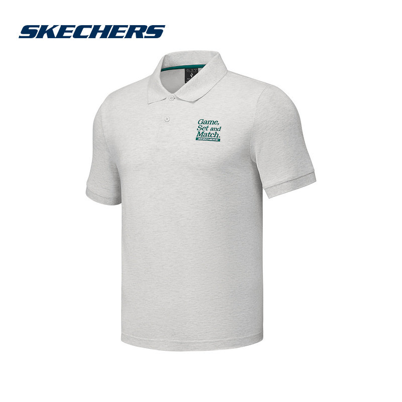 SKECHERS斯凯奇夏季男子休闲运动舒适百搭短袖T恤衫P225M015-0248,运动服/休闲服装,运动T恤,淘宝优惠券,粉丝福利购,淘宝优惠卷