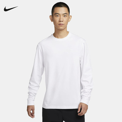 Nike耐克PRIMARY男子速干长袖百搭上衣秋季透气针织衫FB8586-100