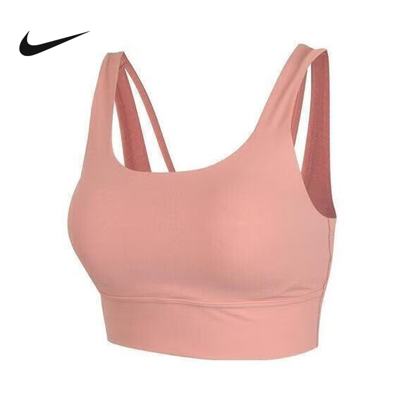 Nike耐克运动内衣女子速干透气训练中强度支撑衬垫胸衣DO6620-685