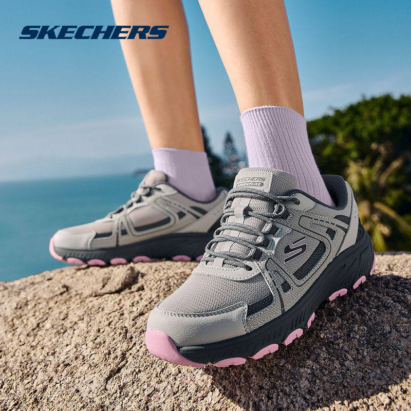 斯凯奇春季女鞋旅游户外鞋徒步鞋橡胶底轻质工装鞋运动鞋 180296C,运动鞋new,运动休闲鞋,淘宝优惠券,粉丝福利购,淘宝优惠卷