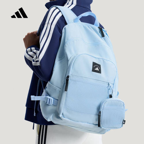 adidas阿迪达斯二合一运动双肩背包2026春中性多隔袋书包 KR5111