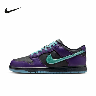 IB2267 耐克男鞋 复古滑板鞋 LOW黑蓝色轻便透气低帮运动鞋 001 DUNK