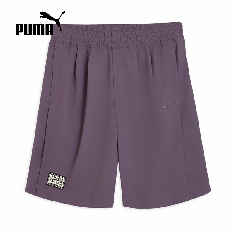PUMA彪马夏季男女裤HAUS OF CLASSICS休闲运动宽松短裤 631563-46