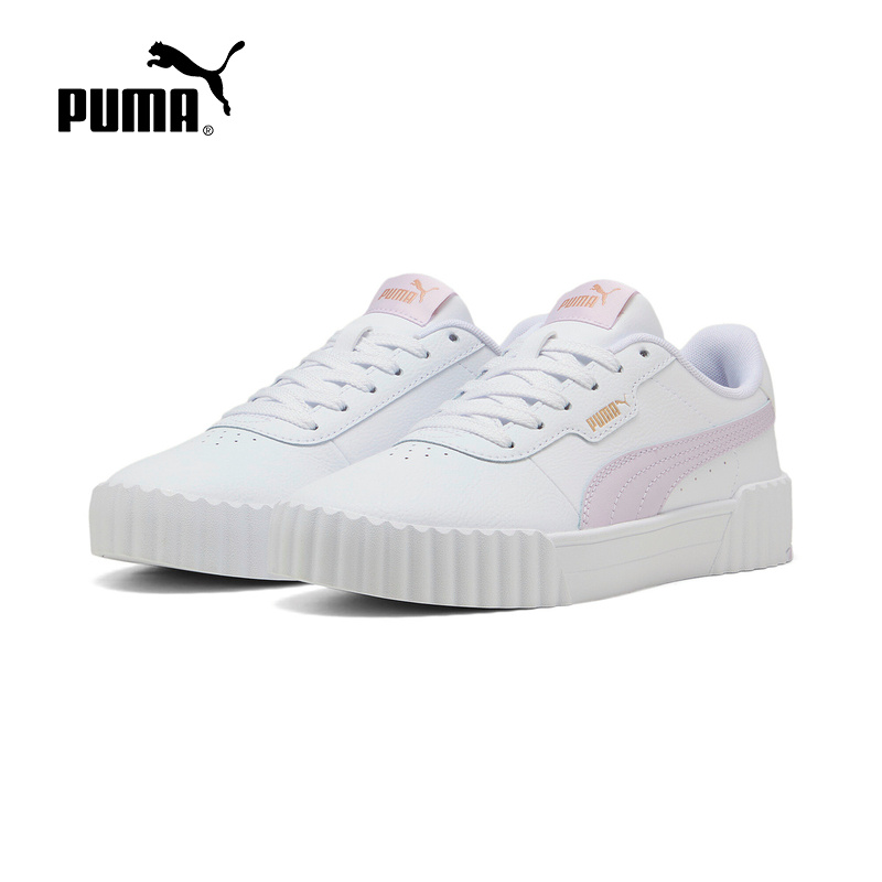 PUMA彪马夏季女子CARINA经典复古低帮休闲舒适运动板鞋 400365-11