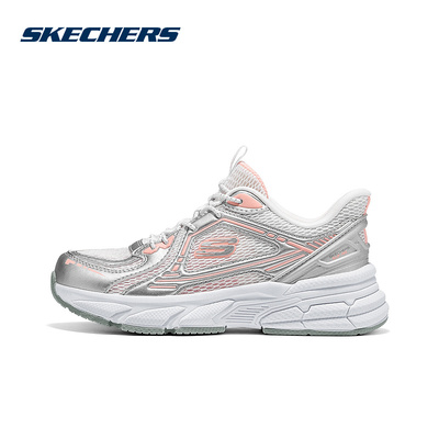 Skechers斯凯奇2026夏季女童休闲鞋透气百搭厚底运动鞋 304002L
