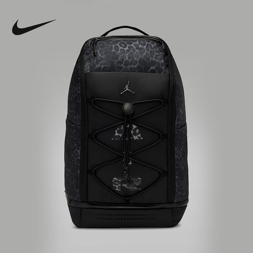 Nike耐克男女背包25新款JORDAN运动宽敞收纳隔层双肩包HQ7233-978