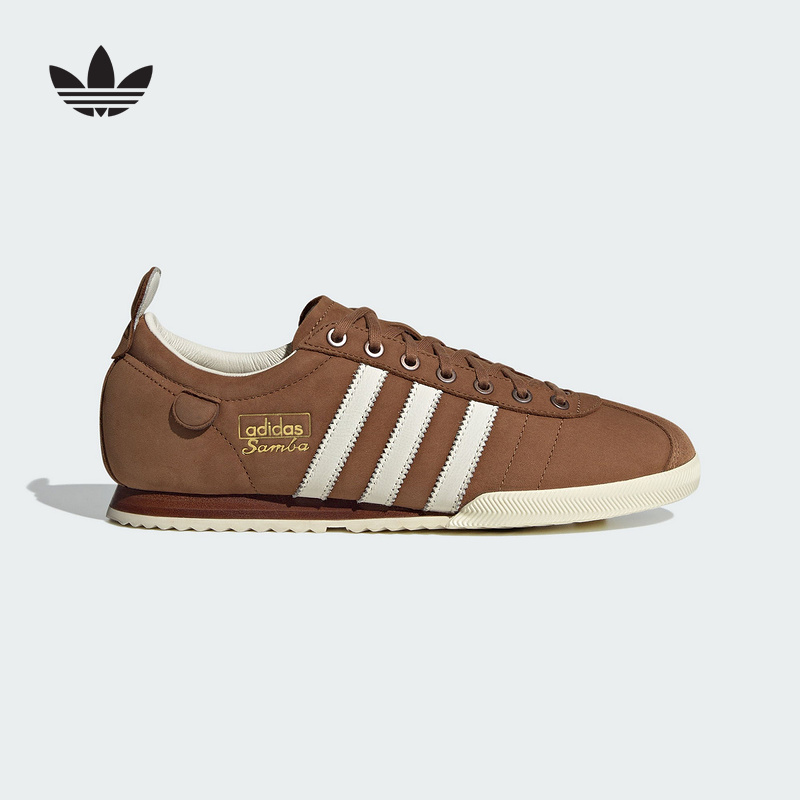 adidas三叶草男女鞋2025夏季SAMBA复古运动鞋德训鞋T头鞋JI3219