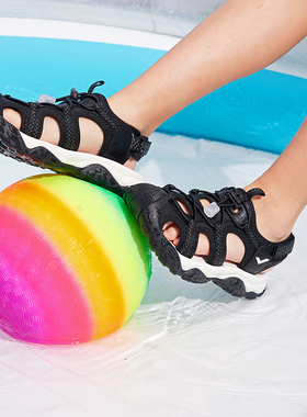 PONY童鞋儿童运动鞋男童鞋女童春夏新跑步鞋慢跑系列242K1RN27BK